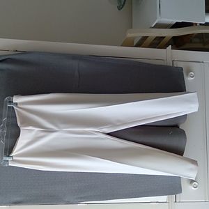 LABOR DAY SALE! EACH ITEM IS $8.00!  PECK & PECK CREAM TROUSERS